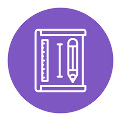 Architectural Plans icon vector image. Can be used for Engineer in Mechanics.