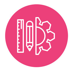 Engineer Tools icon vector image. Can be used for Engineer in Mechanics.