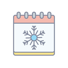 Calendar vector icon