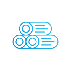 Log vector icon