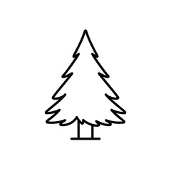 Pine Tree vector icon