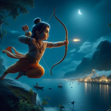 Ramanavmi, Lord Rama, Ram, Ayodhya, Cute kid Rama