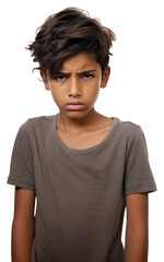 Obraz premium PNG Young indian boy portrait photo head.