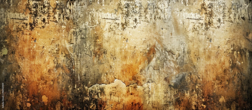 Poster Abstract grunge wall background with beautiful design and copy space image for text placement.