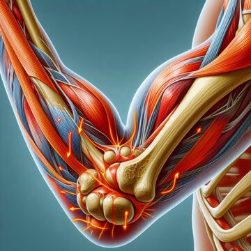 Human Elbow Anatomy in Detail: Muscles and Ligaments