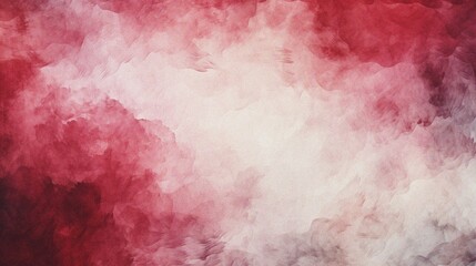 Fototapeta premium White dark red abstract background, gradient with grain effect, empty grungy space. A simple background with grainy noise.