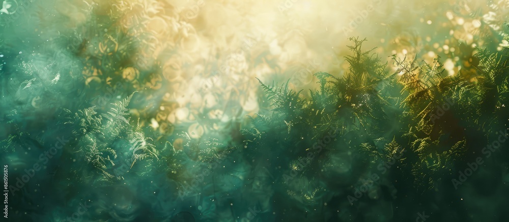 Poster An abstract background in a natural setting with space for text or images. image with copy space