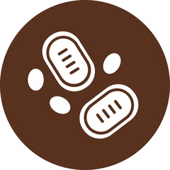 Thrombosis Vector Glyph Icon