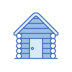 Cabin vector icon