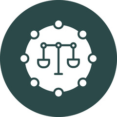 Ethic Vector Glyph Icon