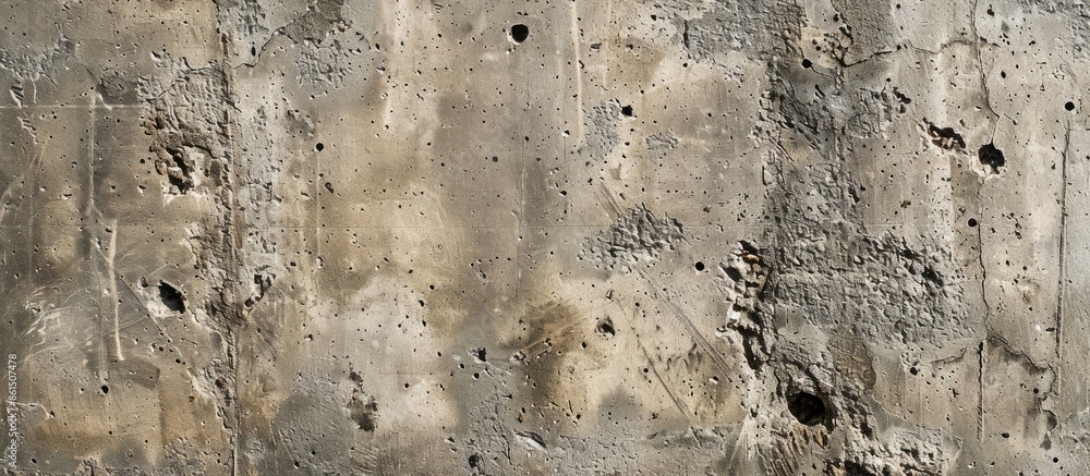Aufkleber Cement texture background with patterns providing a unique abstract feel for copy space image.