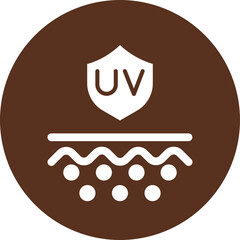 Uv Vector Glyph Icon