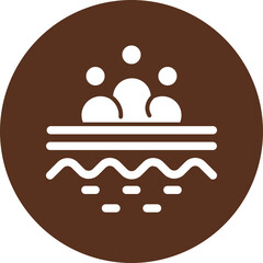 Bubble Vector Glyph Icon