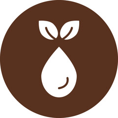 Water Vector Glyph Icon