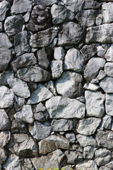 Wall made of stone for background