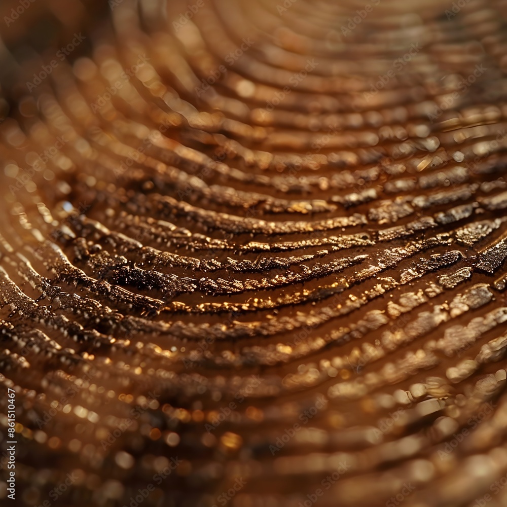 Poster captivating fingerprint macro revealing unique intricate patterns and textures