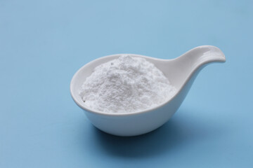 Bowl of baking soda, Sodium bicarbonate powder