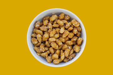 Caramelised peanuts with sesame, Candied peanuts
