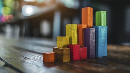 A graph showing consistent improvement over time represents marked improvement, highlighting the progress and positive outcomes of dedicated efforts.