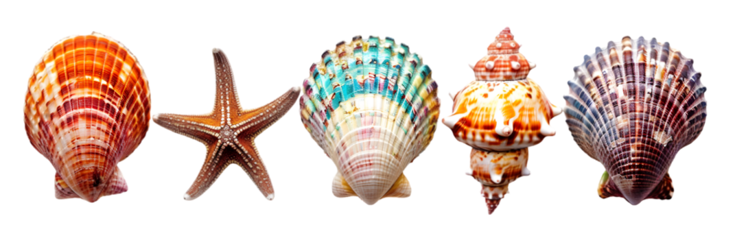 Seashells and Starfish Collection