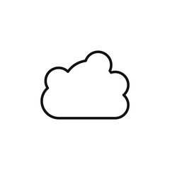 Cloud Storage Icon Perfect for Data Backup