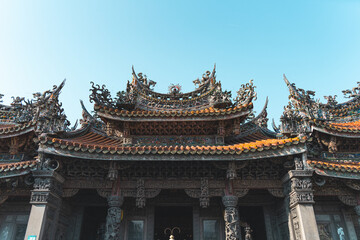 Naklejka premium 美しい台湾のお寺