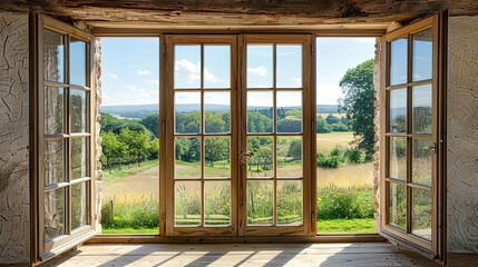 Expert Installing Beautiful Plastic Window with Precision