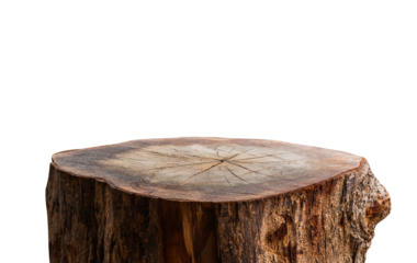 Wooden cross section well stage podium stand display products 