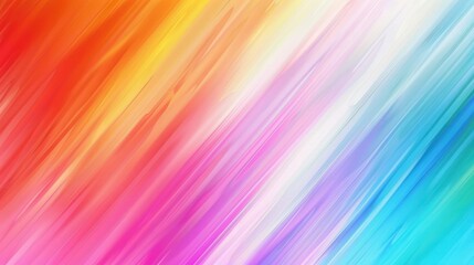 Abstract Colorful Diagonal Stripes Background