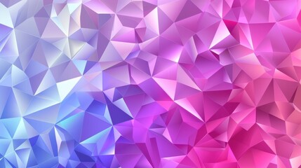 Obraz premium Abstract Geometric Pattern with Pink and Blue Hues