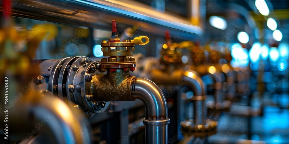 Poster optimize hvac efficiency through regular heat exchanger maintenance for peak performance. concept hv