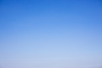 Beautiful Blue sky gradient background