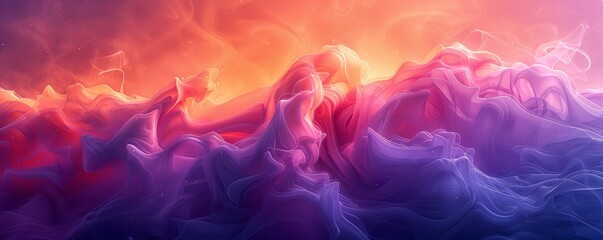 Colorful abstract 3D wallpaper with vibrant waves and smooth textures for iPhone and iPad