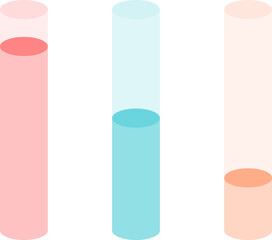 bar graph infographic design
