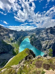 Limmerensee in the Swiss Alps