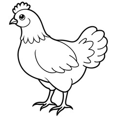 hen with a chicken