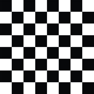 Vintage chess board texture. White and black squares for popular game. chess icons and chessboard. Strategy board game. White and black squares for popular game