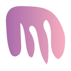 Hand Drawn Organic Gradient Shapes