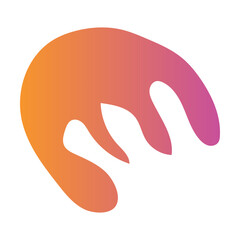 Hand Drawn Organic Gradient Shapes