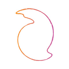 Brushstroke Spiral Gradient shape