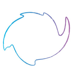 Brushstroke Spiral Gradient shape