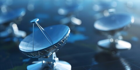 Overview of satellite communication frequency utilization and practical applications. Concept Satellite Frequency Bands, Satellite Communication Applications, Frequency Allocation