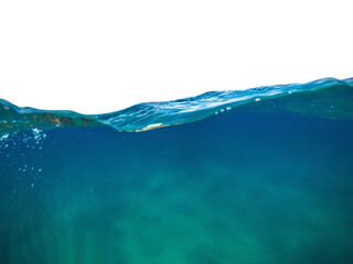 water surface on transparent background © Layerform