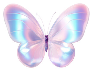 Naklejka premium PNG Butterfly animal white background accessories.