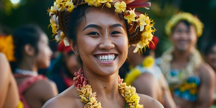 Celebration of South East Asian Asian American Native Hawaiian and Pacific Islander heritage. Concept Heritage, Celebration, South East Asian, Asian American, Native Hawaiian