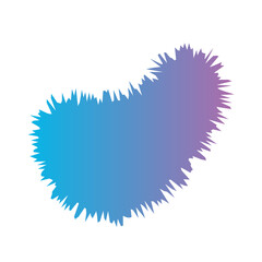 Abstracts random organic Gradient shapes