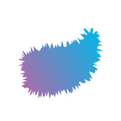 Abstracts random organic Gradient shapes