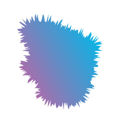 Abstracts random organic Gradient shapes