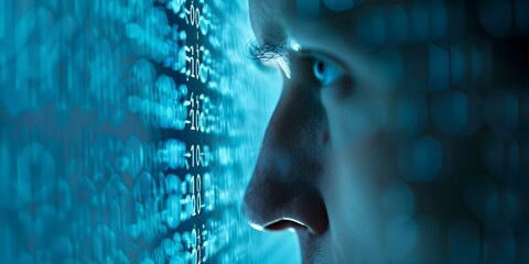 Uncovering cyber threats in the vast web of data an anonymous hacker. Concept Cybersecurity, Data Privacy, Hacker Techniques, Online Threats, Internet Security