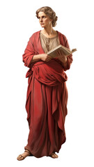 PNG Philosopher lady adult white background spirituality.
